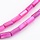 Colored Shell Beads 8x4mm Fuchsia Pink, strand 45 pieces