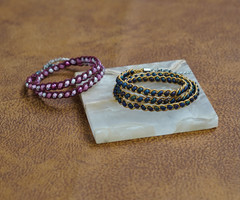 How to make a Leather Wrapping Bracelet with Miyuki Seed Beads