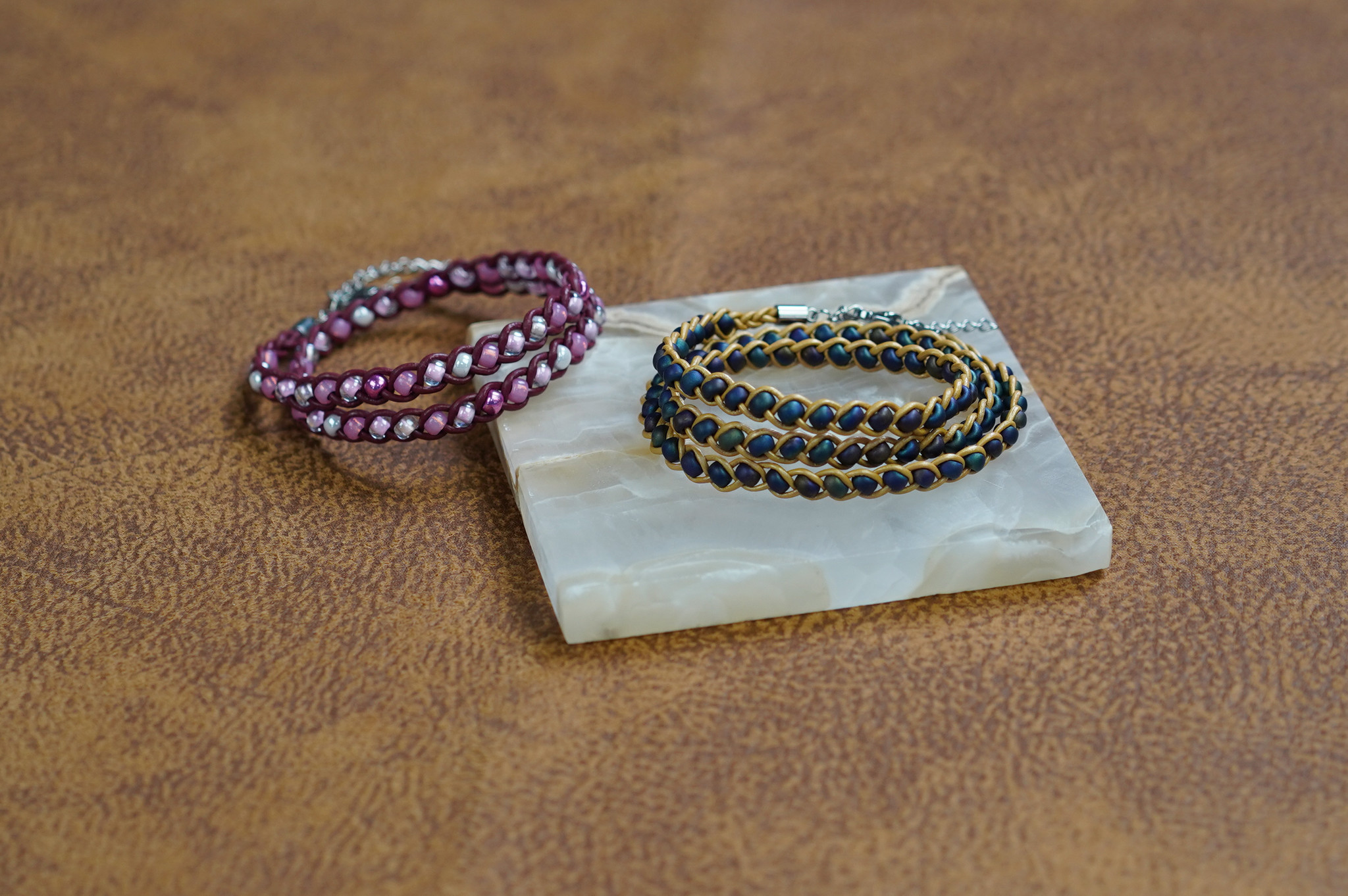 Ontleden Veranderlijk Tonen Wikkelarmband met Miyuki Rocailles 6/0 maken - Beads & Basics