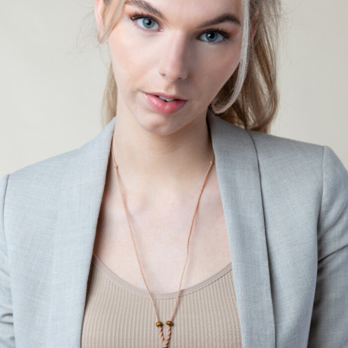 How to make a Macramé Gemstone Necklace  Inspi536