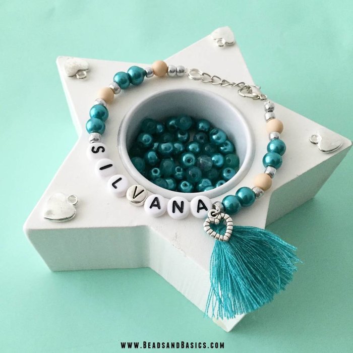 Make your own Name Bracelet with Letterbeads Inspiratie0267