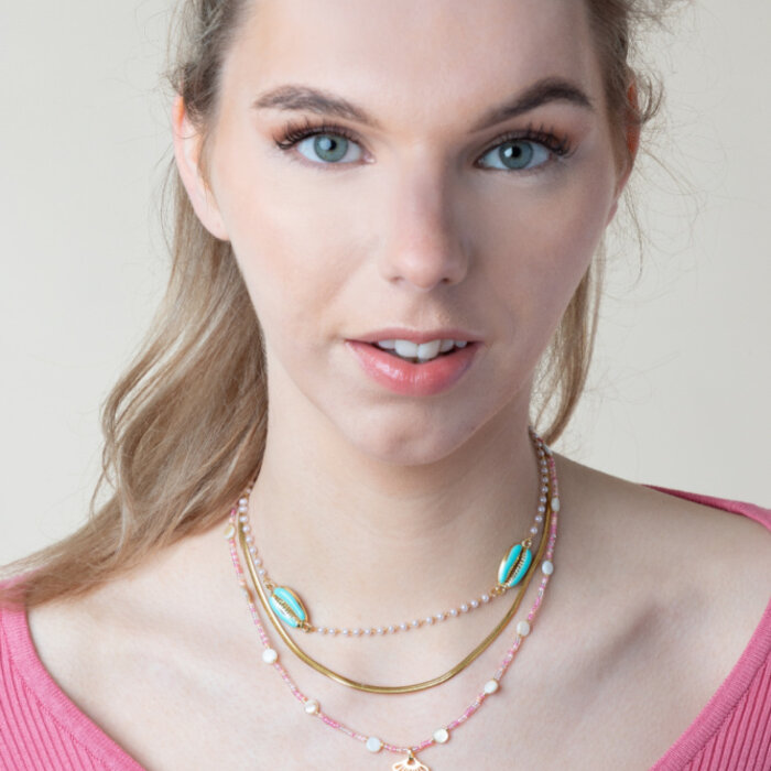 Zomerse sieraden set met schelpen