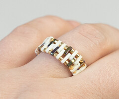 Ring maken met Miyuki Tila kralen