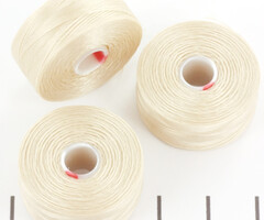 C-lon thread 0.3mm Beige, 71 meters