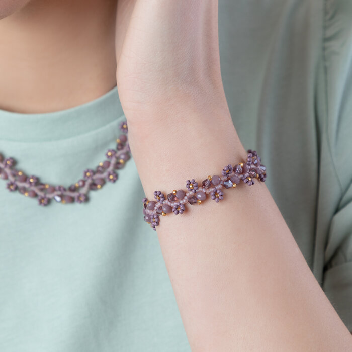 Miyuki Sieradenset met Bloemen maken - Inspi564