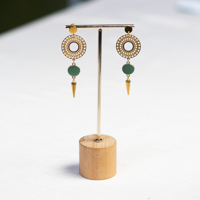 Long Bohemian earrings