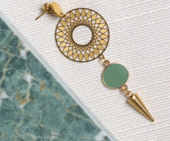 Long Bohemian earrings