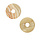 Gemstone Donut Beads / Charm 20mm Jasper
