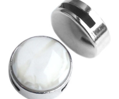 DQ Designer Quality Schuiver Zilver voor Cabochon 20mm