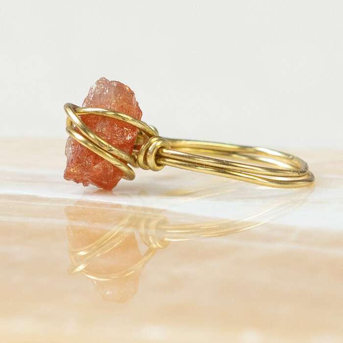 Sunstone Rough Gemstone Small 15~18x5~10x5~10mm