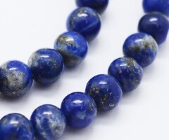 Natural Lapis Lazuli Beads 6mm, strand 50 pieces