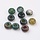 Gemstone Donut Beads / Charm 14mm Indian Agate