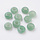 Gemstone Donut Beads / Charm 14mm Green Aventurine