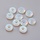 Gemstone Donut Beads / Charm 14mm Opalite