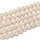 Fresh Water Pearls 10~11mm Natural White, aprox. 30 pieces