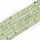 Natural Faceted Gemstone Beads Prehnite 3~3.5mm, strand 100 pieces