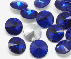 Puntsteen Kobalt Blauw 6mm