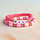 Making Friendship bracelets with Katsuki beads