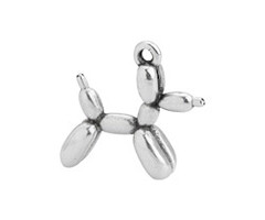 Jeff Koons Balloon Dog Charm DQ 20x18.5mm