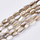 Natural Shell Beads Oval 9x5mm, strand 35 pieces