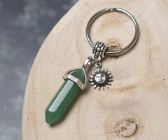 Sleutelhanger maken met een edelsteen bullet