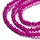 Facet Glaskralen Fuchsia 4x3mm, streng 110 stuks