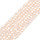 Facet Glaskralen Licht Zalm 2.5x1.5mm, streng 150 stuks