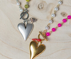 Chain Jewelry Making with Beads - How to Make a Necklace