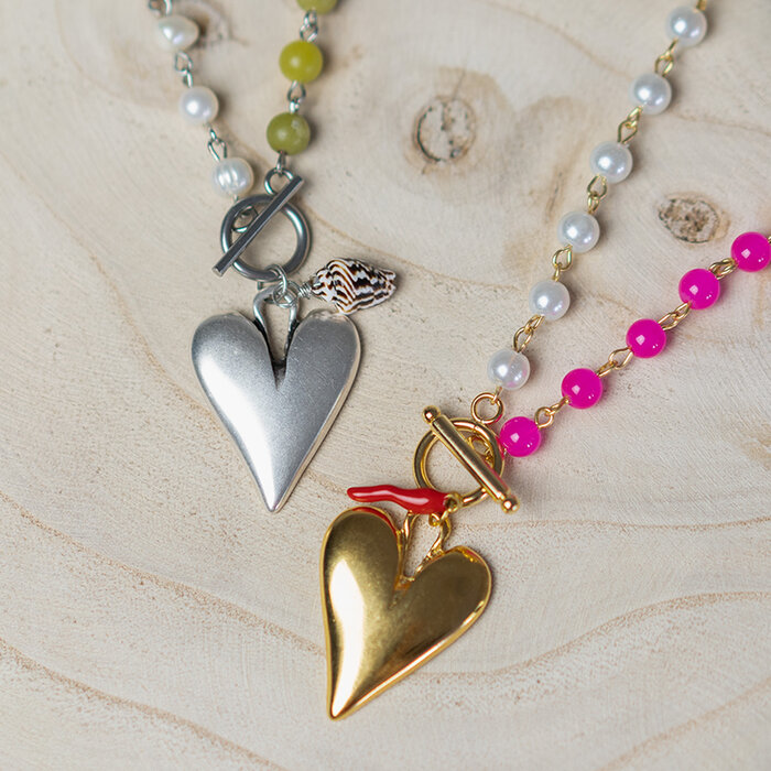 Chain Jewelry Making with Beads - How to Make a Necklace