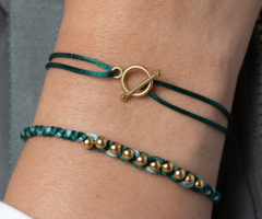 How to make a Bracelet Set with Satin Cord