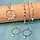Bracelet, Earrings and Necklace of Moonstone Inspi638