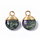 Natural Ruby in Zoisite Charm 14~15x10~11x5~6mm