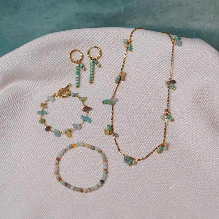 Amazoniet Edelsteen Sieraden Inspi647
