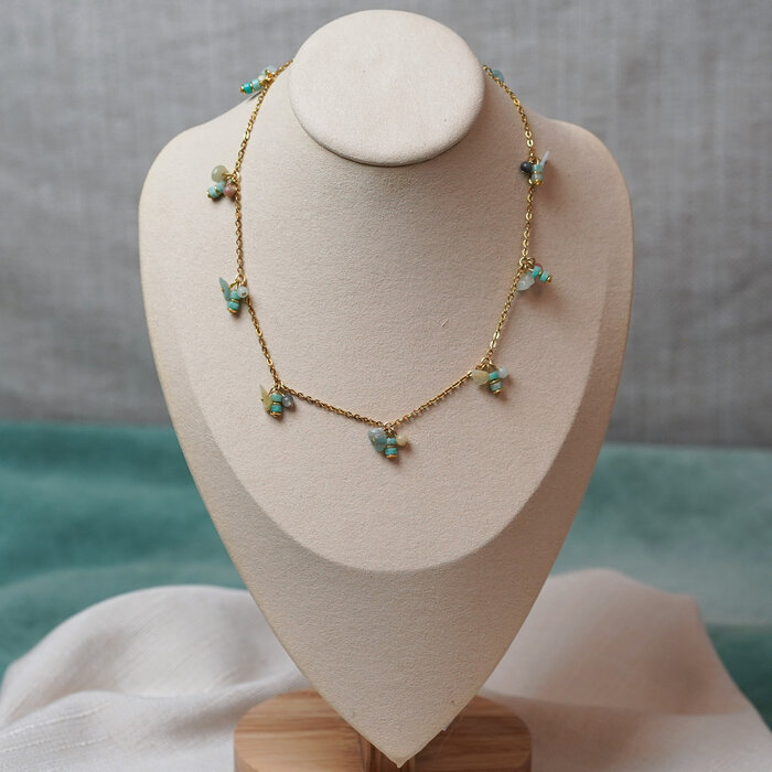 Amazoniet Edelsteen Sieraden Inspi647