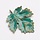 Large Patina Charms Bronze Chestnut Leaf, 41x35.5x2mm
