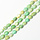 Chrysoprase Natural Gemstone Beads Nugget 10x14mm, strand 25 pieces