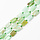 Chrysopraas Natural Edelsteen Kralen Rechthoek Nugget 8x12mm, streng 25 stuks