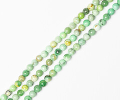Chrysoprase Natural Gemstone Beads Round 6mm, strand 60 pieces
