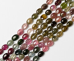 Top Quality Tourmaline Natural Gemstone Beads Nuggets ~4x6mm, strand 50 pieces