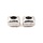 Tibetaanse Spacer Beads Vierkant 5x5x3mm Antiek Zilver, 20 stuks