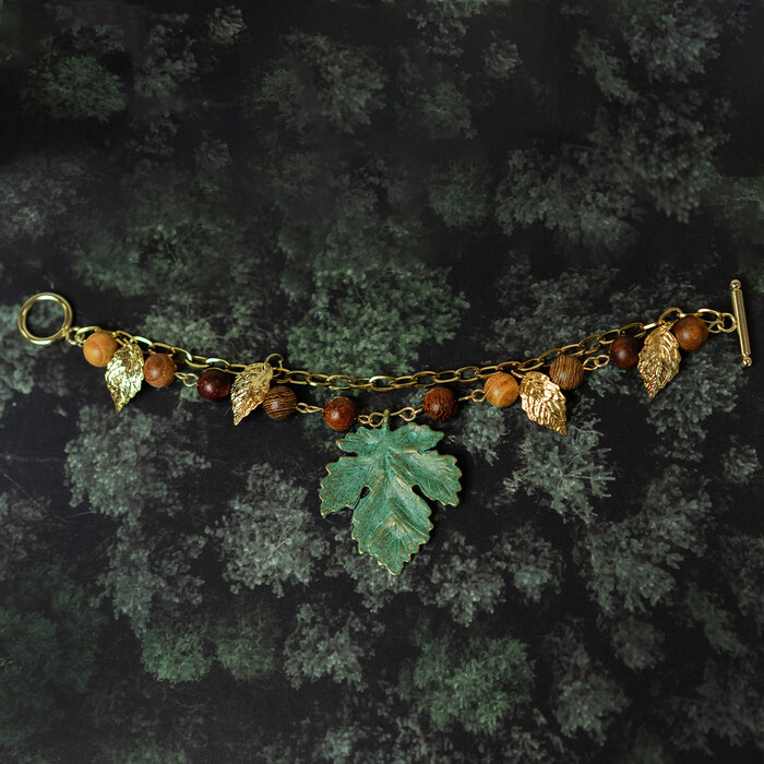 How to make a Bracelet with Wooden Beads Inspi652