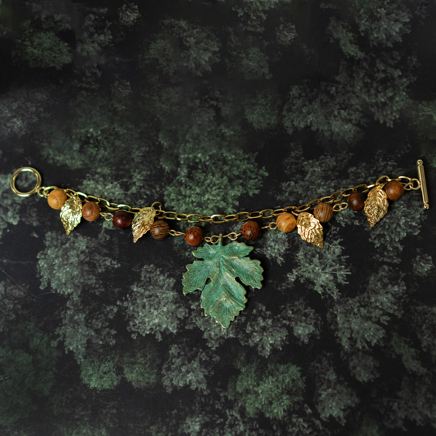 How to make a Bracelet with Wooden Beads Inspi652