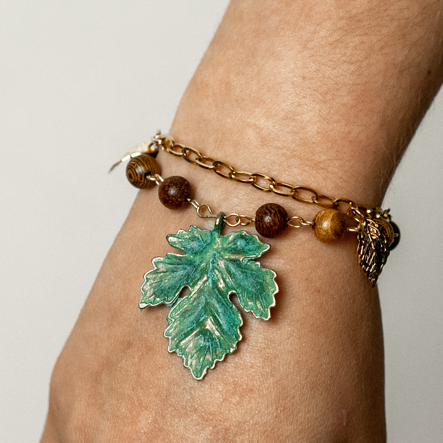 How to make a Bracelet with Wooden Beads Inspi652