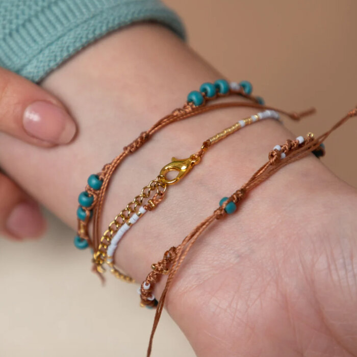 S-lon Cord 0.5mm Mahogany Brown Spool 70 meter