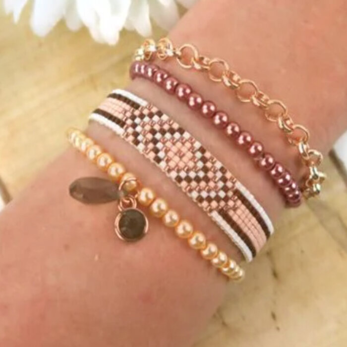 Miyuki Delica's 11/0 Plated Copper, 5 grams