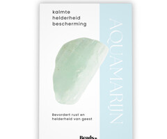 Edelsteen Kaartje Aquamarijn