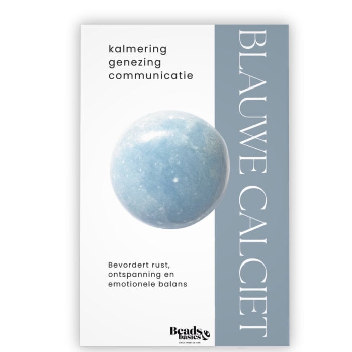 Gemstone Card Blue Calcite