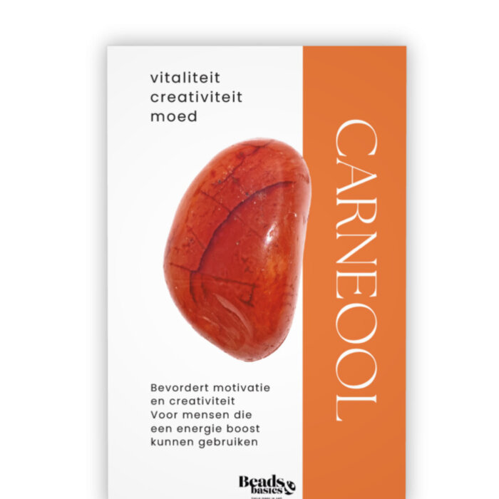Gemstone Card Carnelian