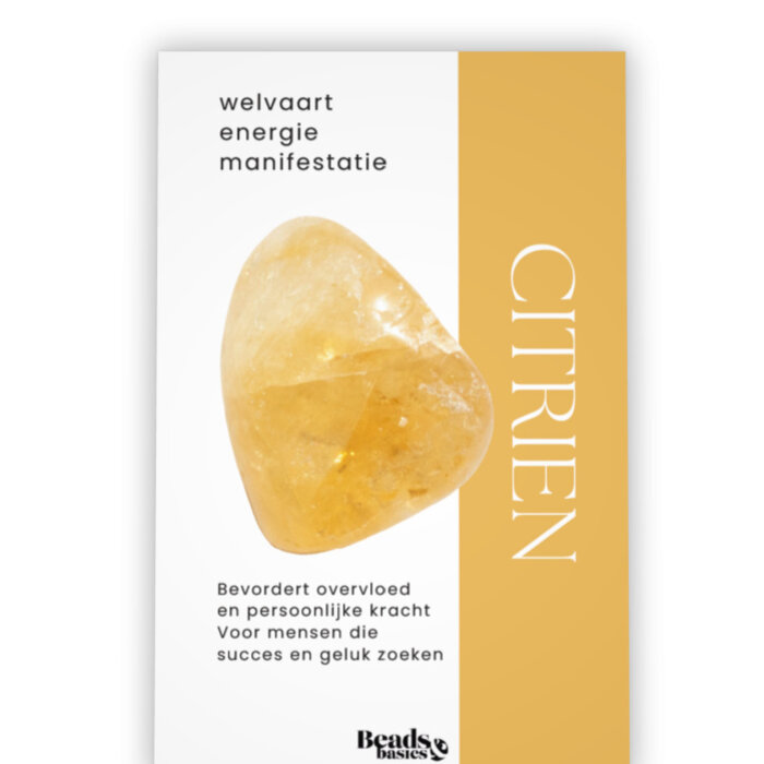 Gemstone Card Citrine