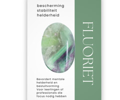 Edelsteen Kaartje Fluoriet